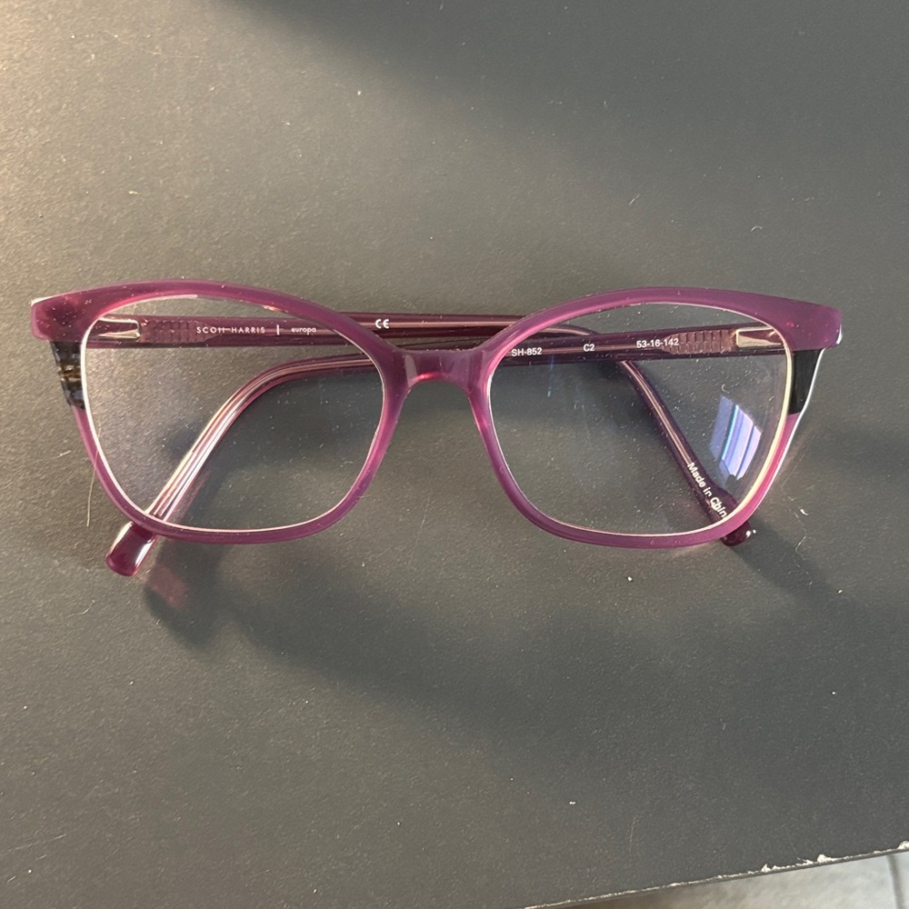 Chic Purple Women's Eyeglasses